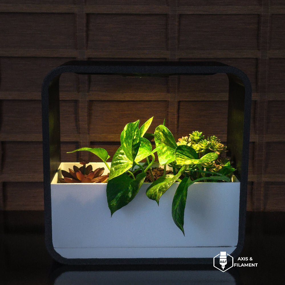 Bedside Planter with LED