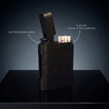 Cigarette Case with Lighter Slot