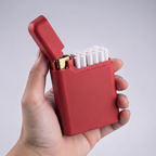 Red Cigarette Case