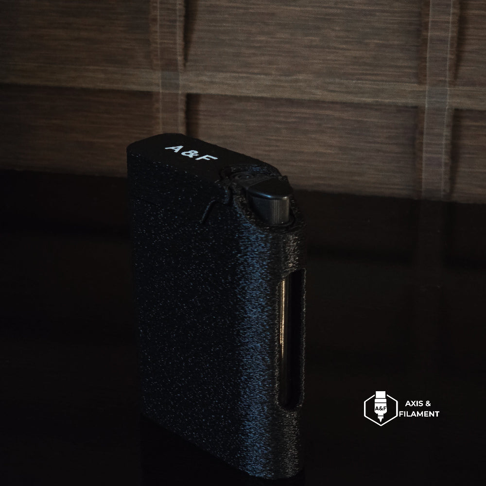 Cigarette Case with Lighter Slot