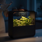 Rain Planter & Table Lamp
